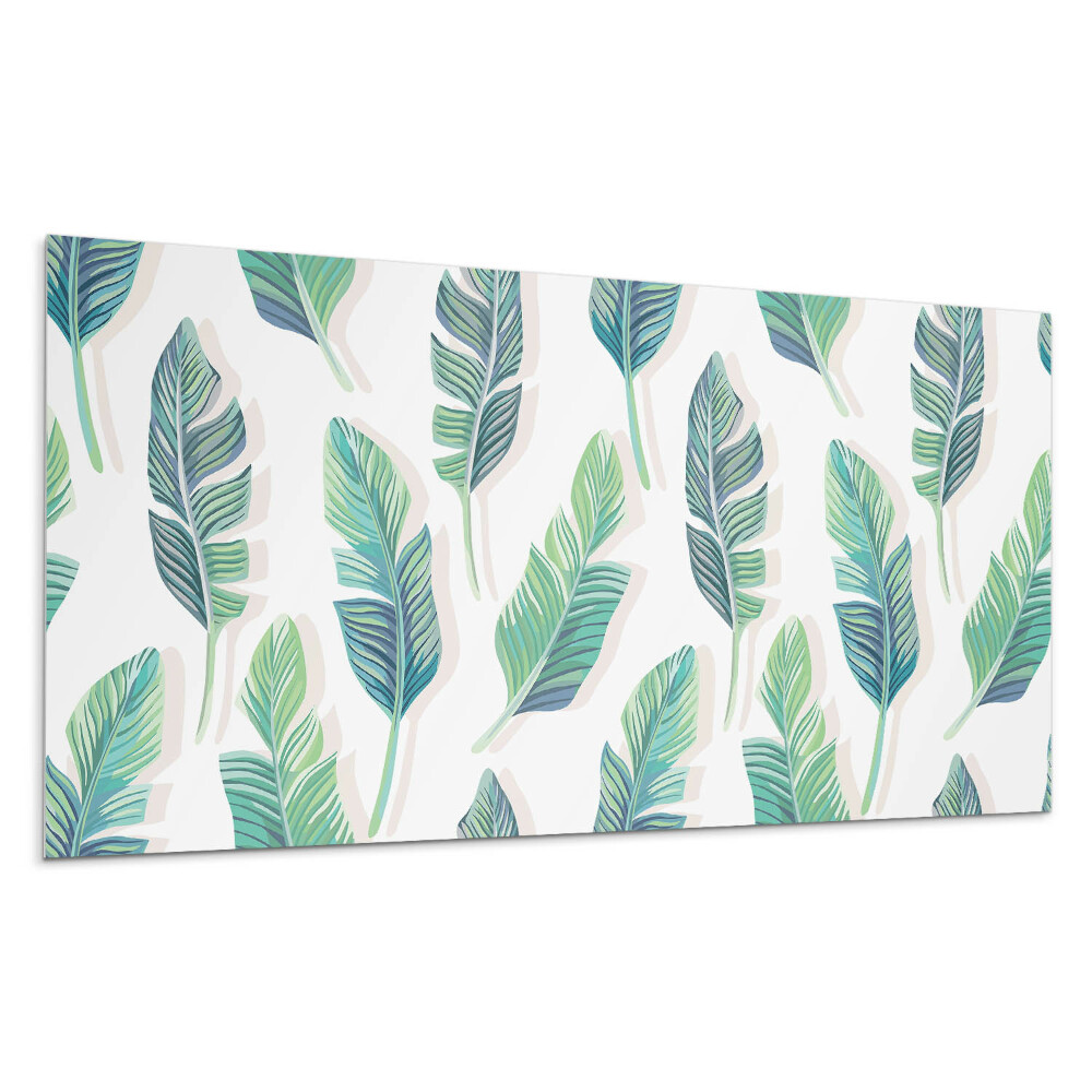 Panou decorativ pvc Model de frunze pe fundal