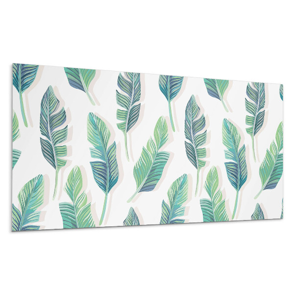 Panou decorativ pvc Model de frunze pe fundal