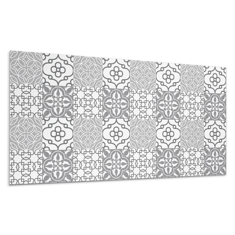 Panou decorativ bucatarie Modele geometrice în machetă