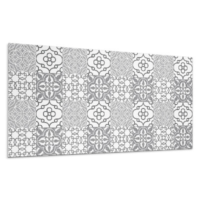 Panou decorativ bucatarie Modele geometrice în machetă