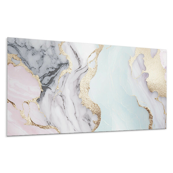 Panou decorativ bucatarie Model abstract de marmură