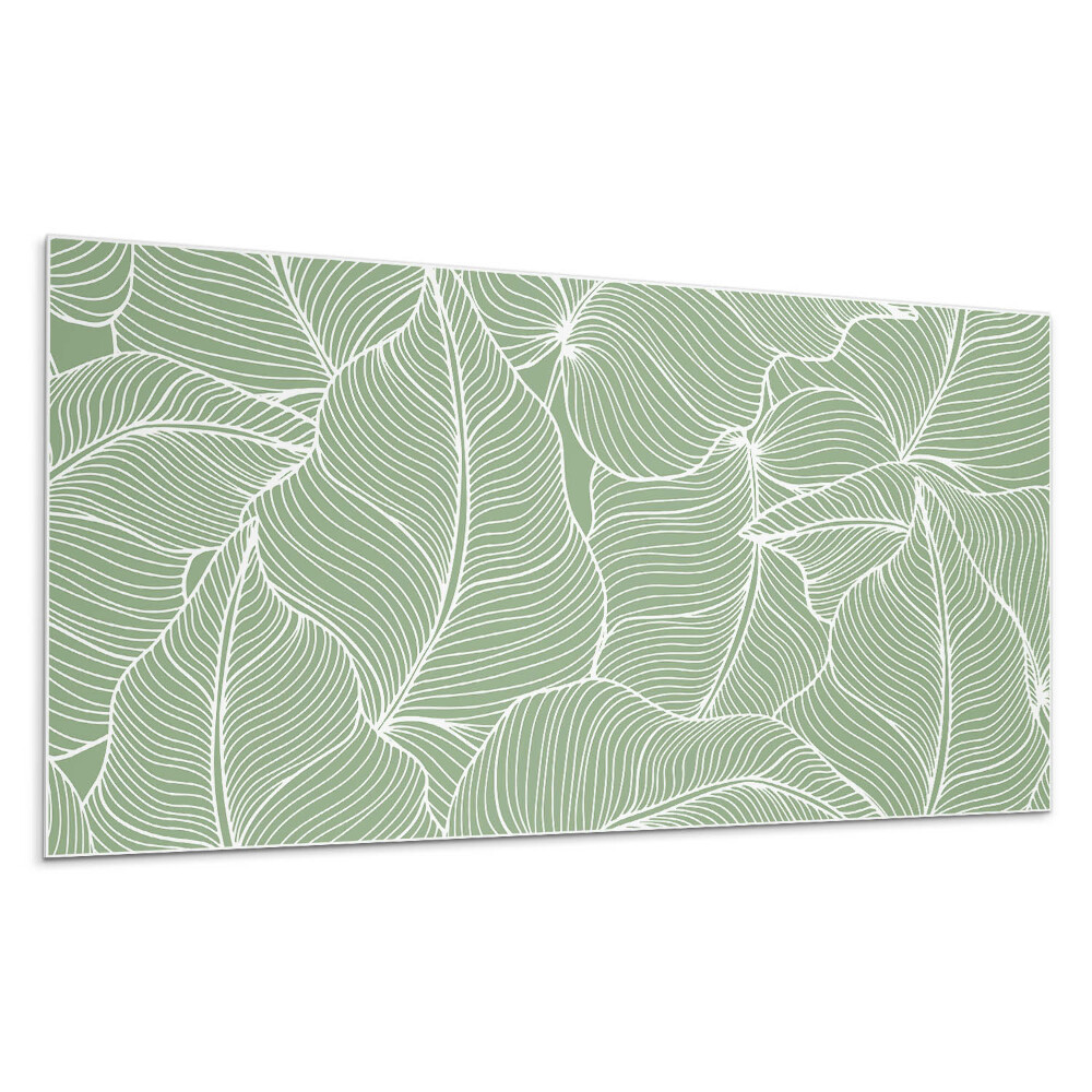 Panou decorativ Model de frunze cu valuri