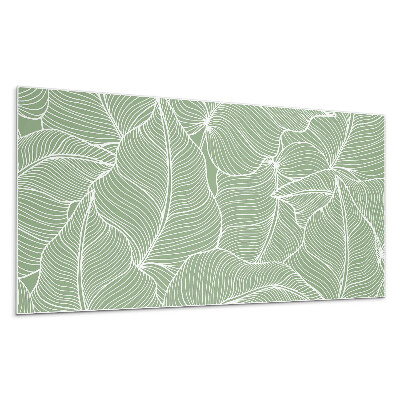 Panou decorativ Model de frunze cu valuri