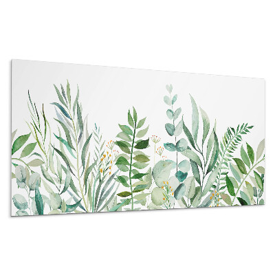 Panou perete Modele de frunze de plante