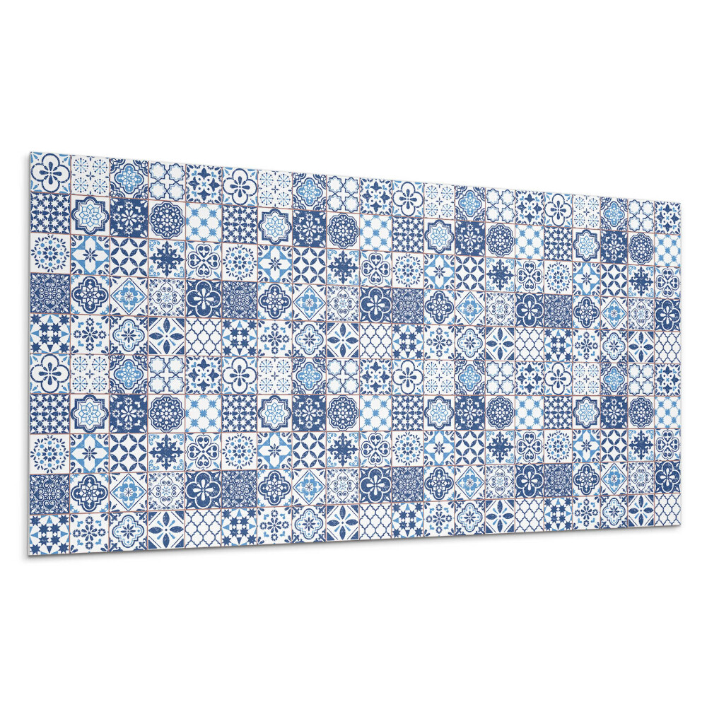 Panou decorativ bucatarie Modele geometrice de plăci