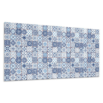 Panou decorativ bucatarie Modele geometrice de plăci