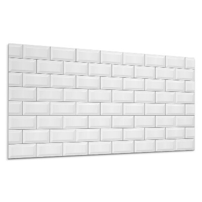 Panou decorativ bucatarie Plăci într-un aranjament de cărămizi