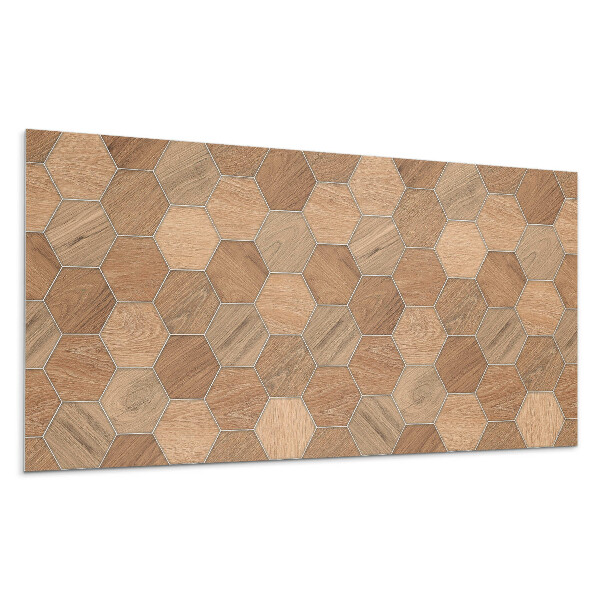 Panou perete Model hexagonal de țiglă