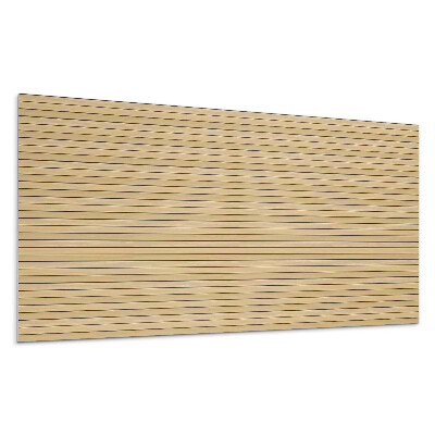 Panou decorativ pvc Scânduri paralele de lemn