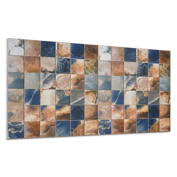 Panou decorativ bucatarie Mozaic cu modele de piatră