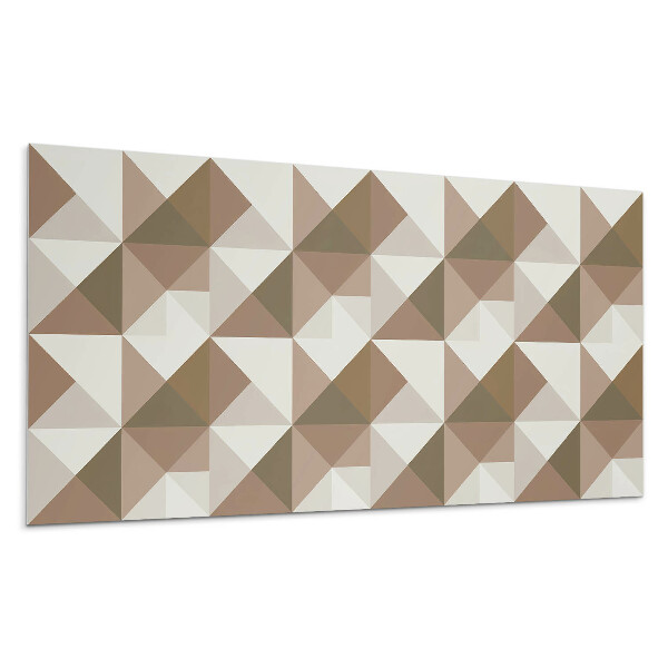Panou decorativ bucatarie Geometrie în triunghiuri