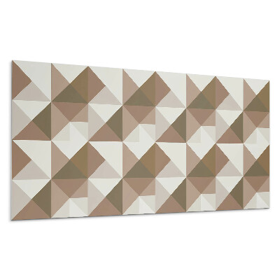 Panou decorativ bucatarie Geometrie în triunghiuri