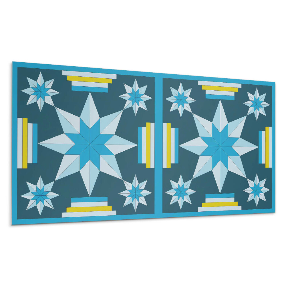 Panou decorativ pvc Stele geometrice într-un aranjament