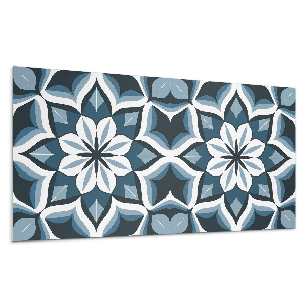 Panou perete Motiv floral în simetrie