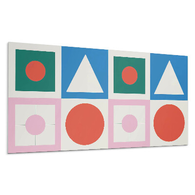 Panou perete Geometrie în contraste