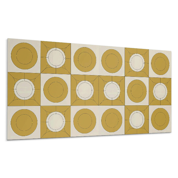 Panou decorativ pvc Model geometric cu cercuri