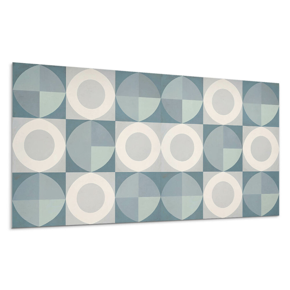 Panou decorativ bucatarie Geometria cercurilor și a formelor