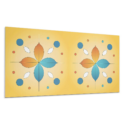 Panou perete Model floral geometric