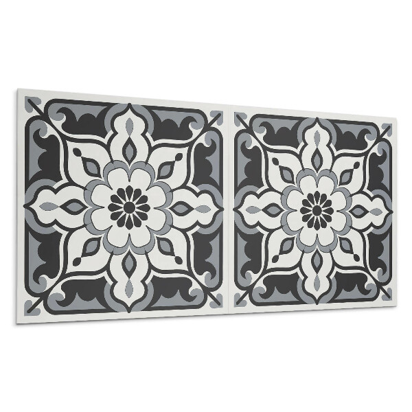 Panou perete Model floral cu ornamente