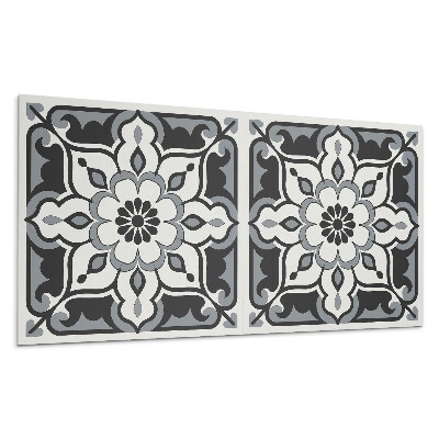 Panou perete Model floral cu ornamente