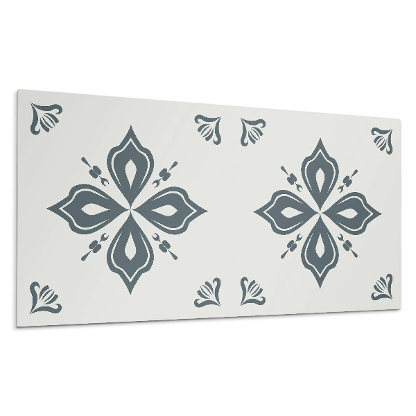 Panou decorativ bucatarie Motiv floral în cruce