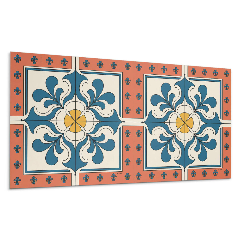 Panou decorativ pvc Model popular cu flori