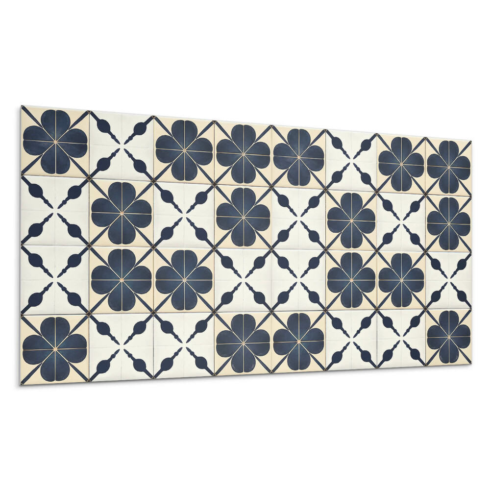 Panou decorativ Model floral pe fundal