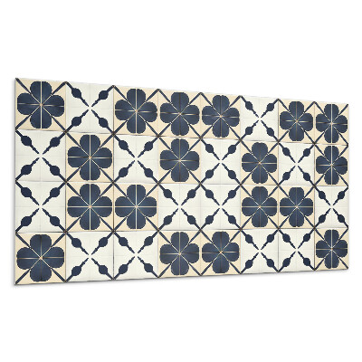 Panou decorativ Model floral pe fundal