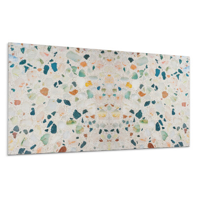 Panou decorativ bucatarie Model de mozaic de piatră