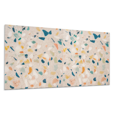 Panou decorativ Model cu fragmente colorate