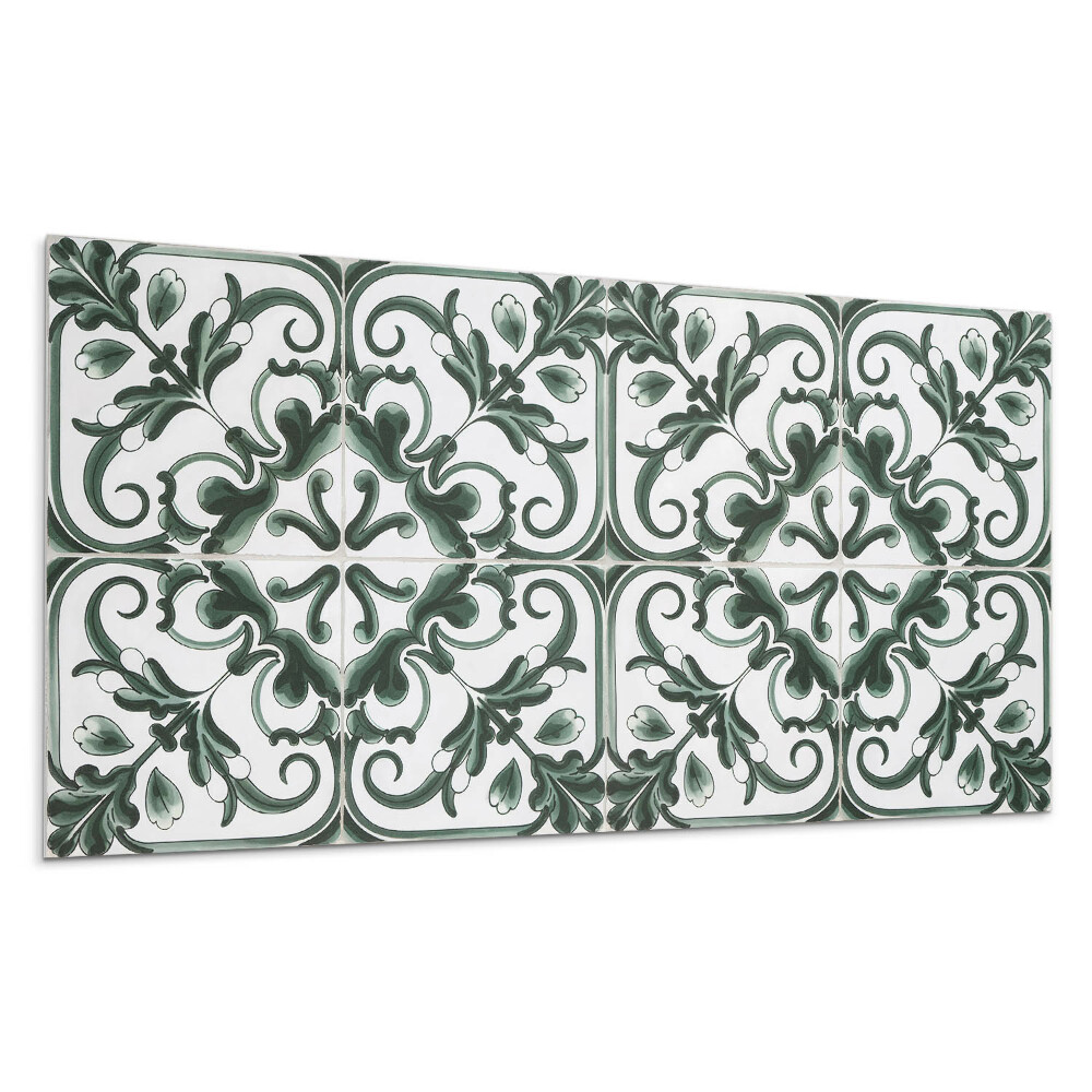 Panou perete Model de plante în pătrate