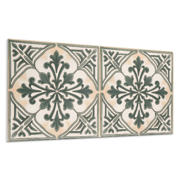 Panou perete Model de plantă într-un pătrat