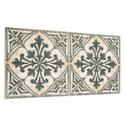 Panou perete Model de plantă într-un pătrat