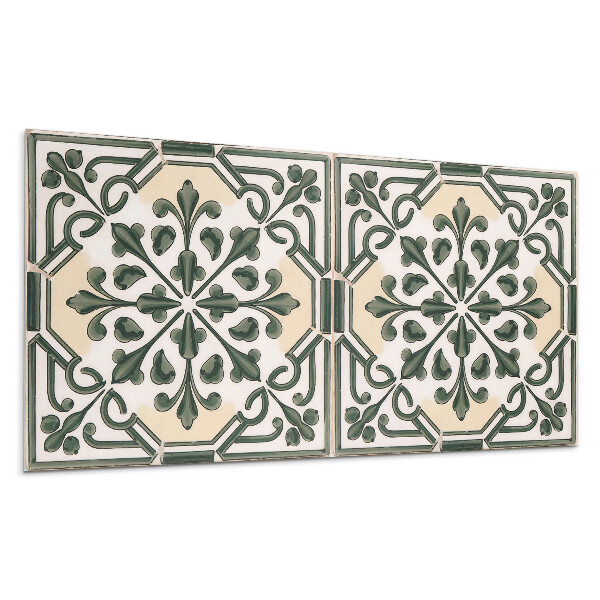 Panou decorativ pvc Model vegetal pe faianță