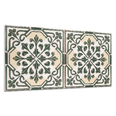 Panou decorativ pvc Model vegetal pe faianță