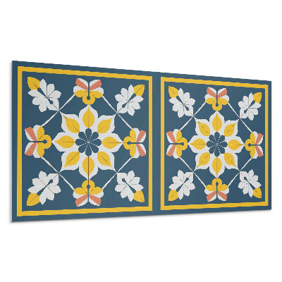 Panou decorativ pvc Model floral în simetrie