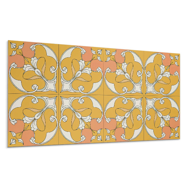 Panou decorativ Model floral în simetrie