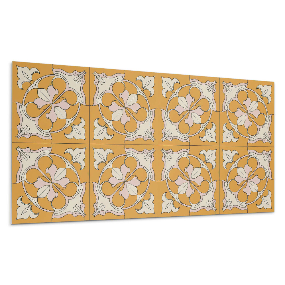 Panou perete Model floral în mozaic