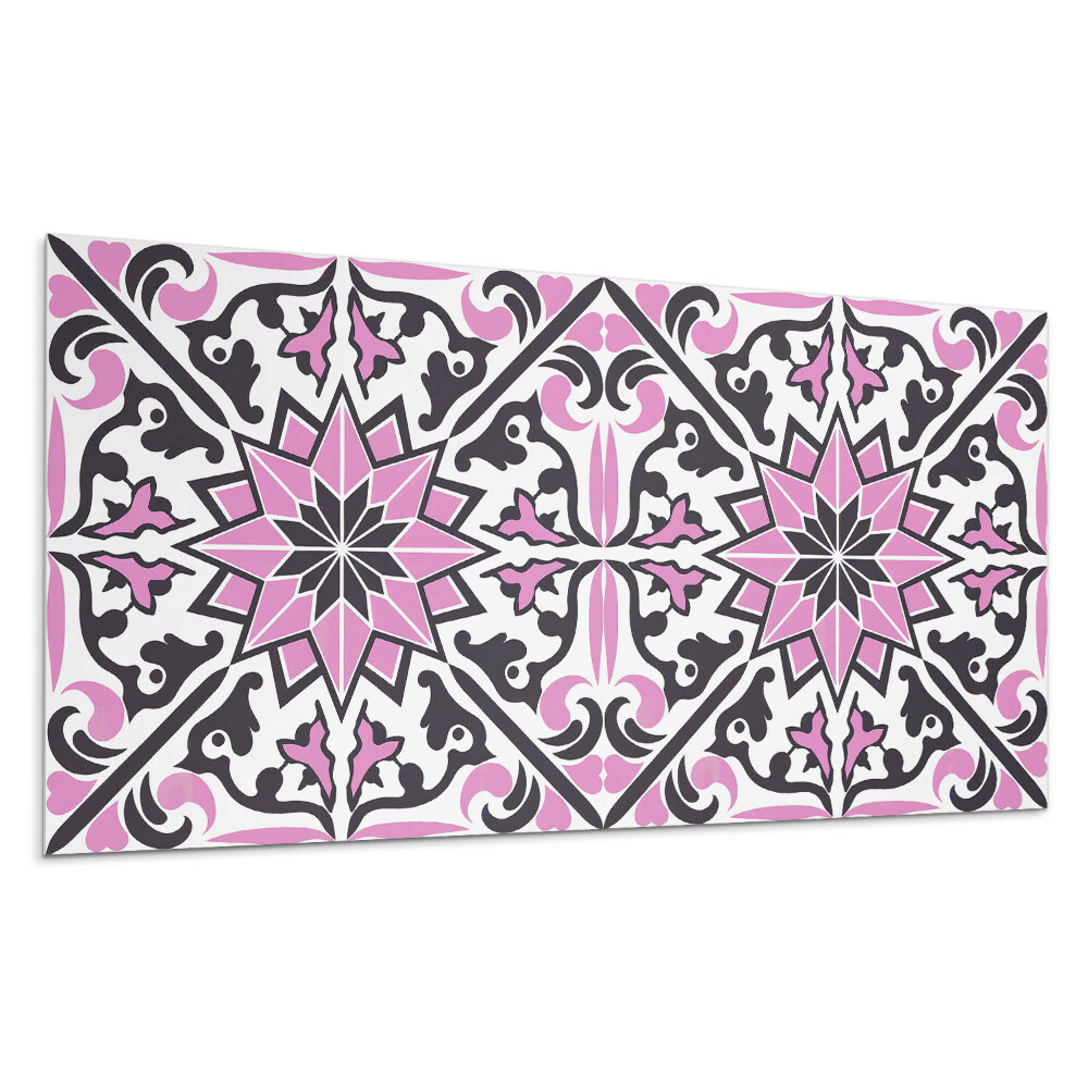 Panou decorativ pvc Model floral cu ornamente