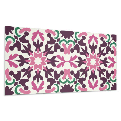 Panou decorativ bucatarie Model simetric al plantelor