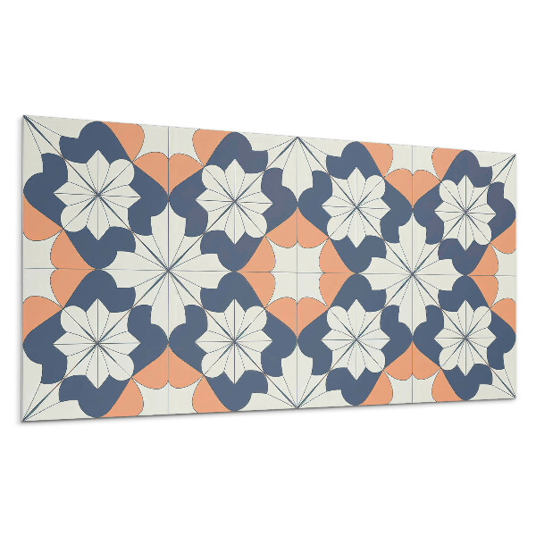 Panou perete Model floral geometric