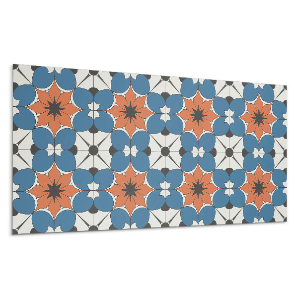 Panou decorativ pvc Model floral pe fundal