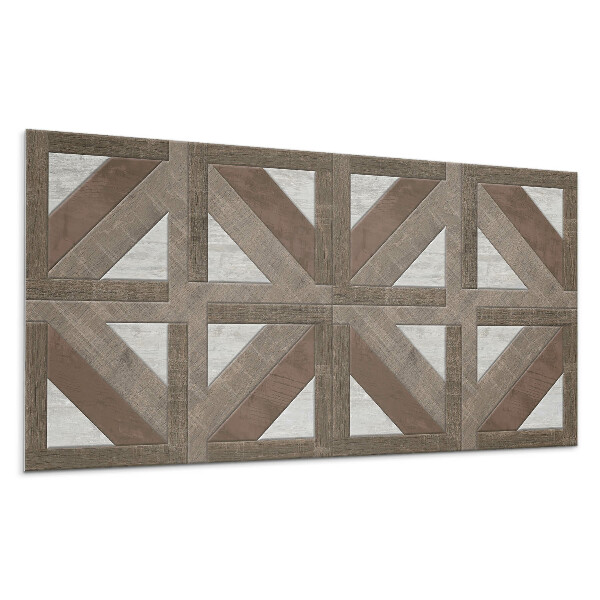 Panou decorativ pvc Geometria lemnului și a betonului