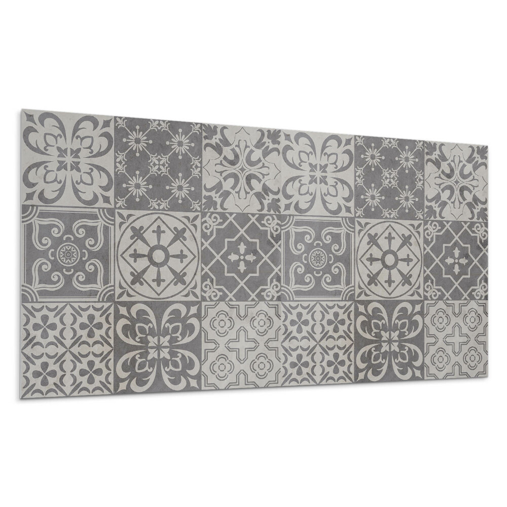 Panou decorativ bucatarie Modele de plăci 3x3