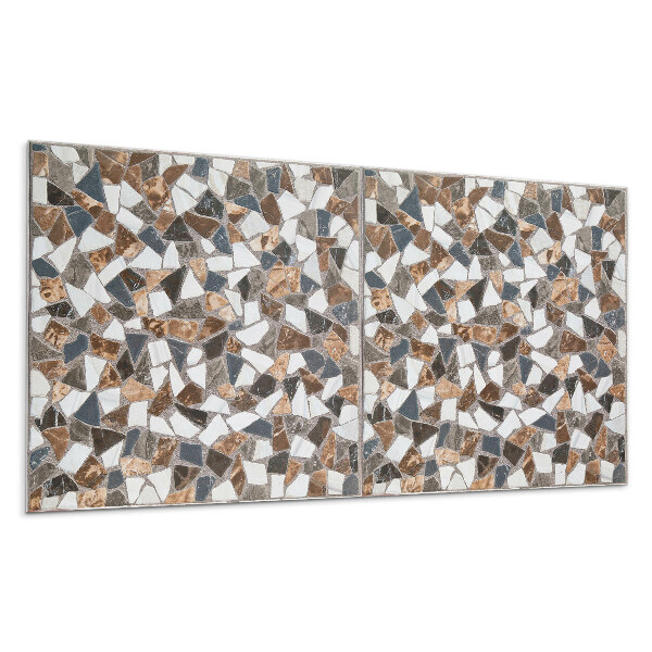 Panou decorativ Mozaic cu diferite forme