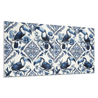 Panou decorativ bucatarie Tucan pe plăci decorative