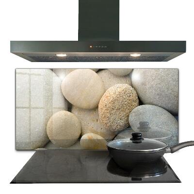 Sticlă pentru bucătărie Plaja stâncoasă