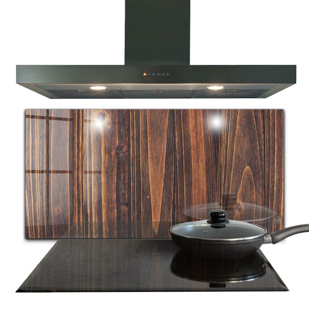 Sticlă pentru bucătărie Textură naturală a lemnului