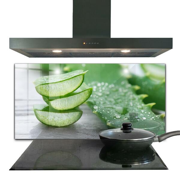 Sticlă pentru bucătărie Aloe vera plantă