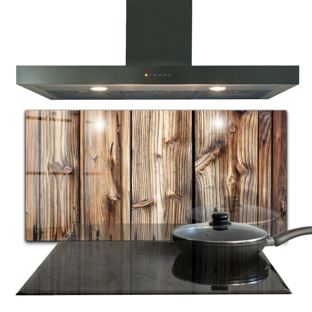 Sticlă bucătărie Pădure de stejar veche